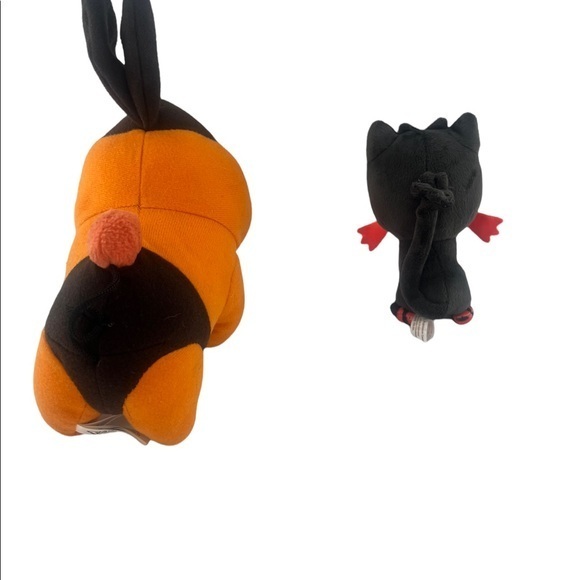 Pokemon Center Small Plush Litten & Pokabu Tepig Lot of 2 - Picture 3 of 8